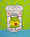 Click here to go to larger image of "Atomic Cat"