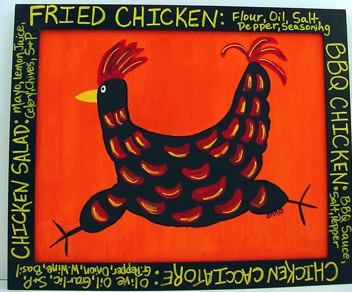 "Fried Chicken #1" by Anna
